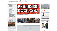 Desktop Screenshot of figurines-rock.com