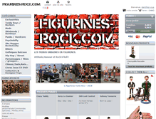 Tablet Screenshot of figurines-rock.com